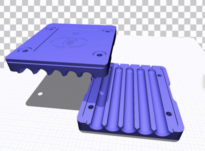 3D Printable Files - RoundCap Stackable Cannagar Molds product image (1)