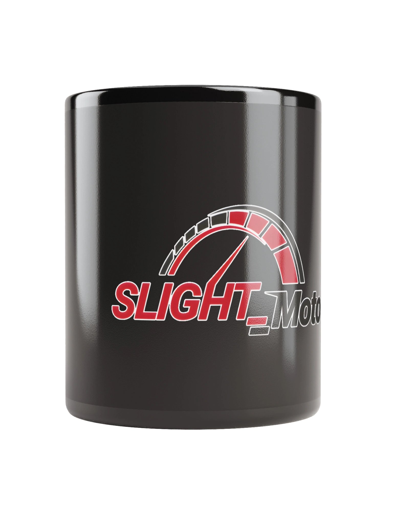 Sleek SLIGHT_ Moto Logo Black Mug product image (5)