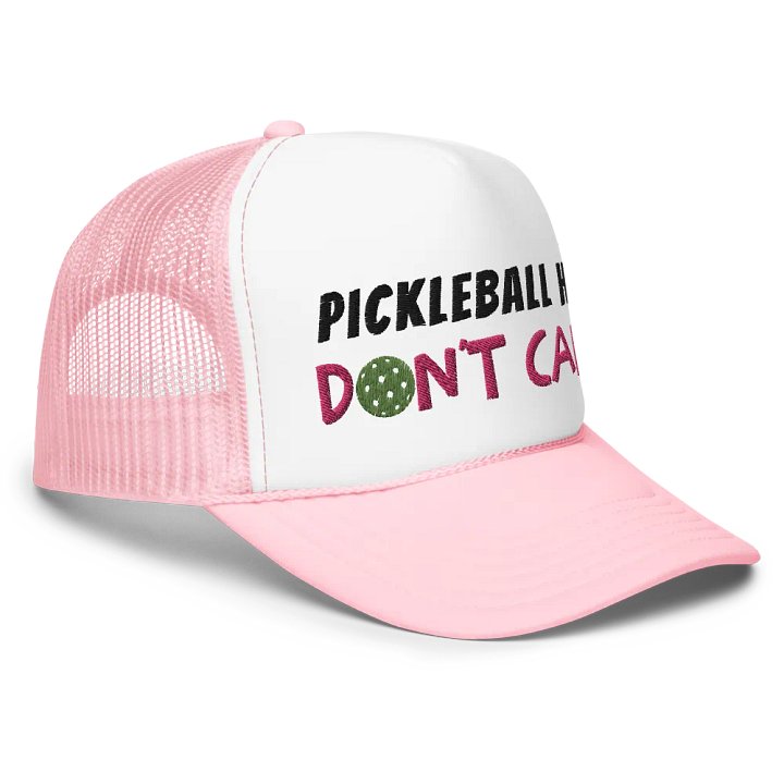 Pickleball Hair Trucker Cap product image (5)