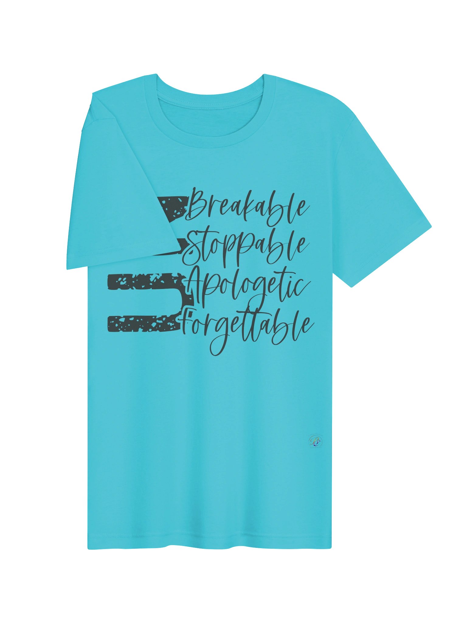 The Four Pillars of Becoming: Unbreakable, Unstoppable, Unapologetic, Unforgettable Ladies Tee product image (3)