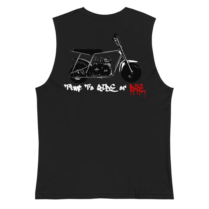 Retro Mini Bike Muscle Tank product image (2)