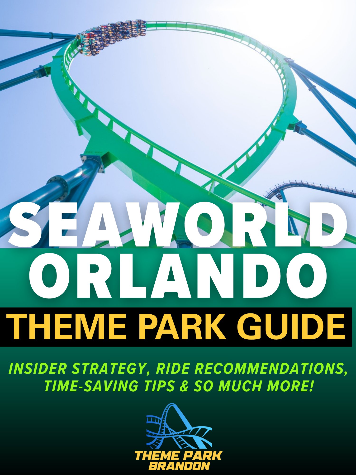SeaWorld Orlando Guide 2026 | 55-Page Printable Digital PDF, Instant Download product image (1)