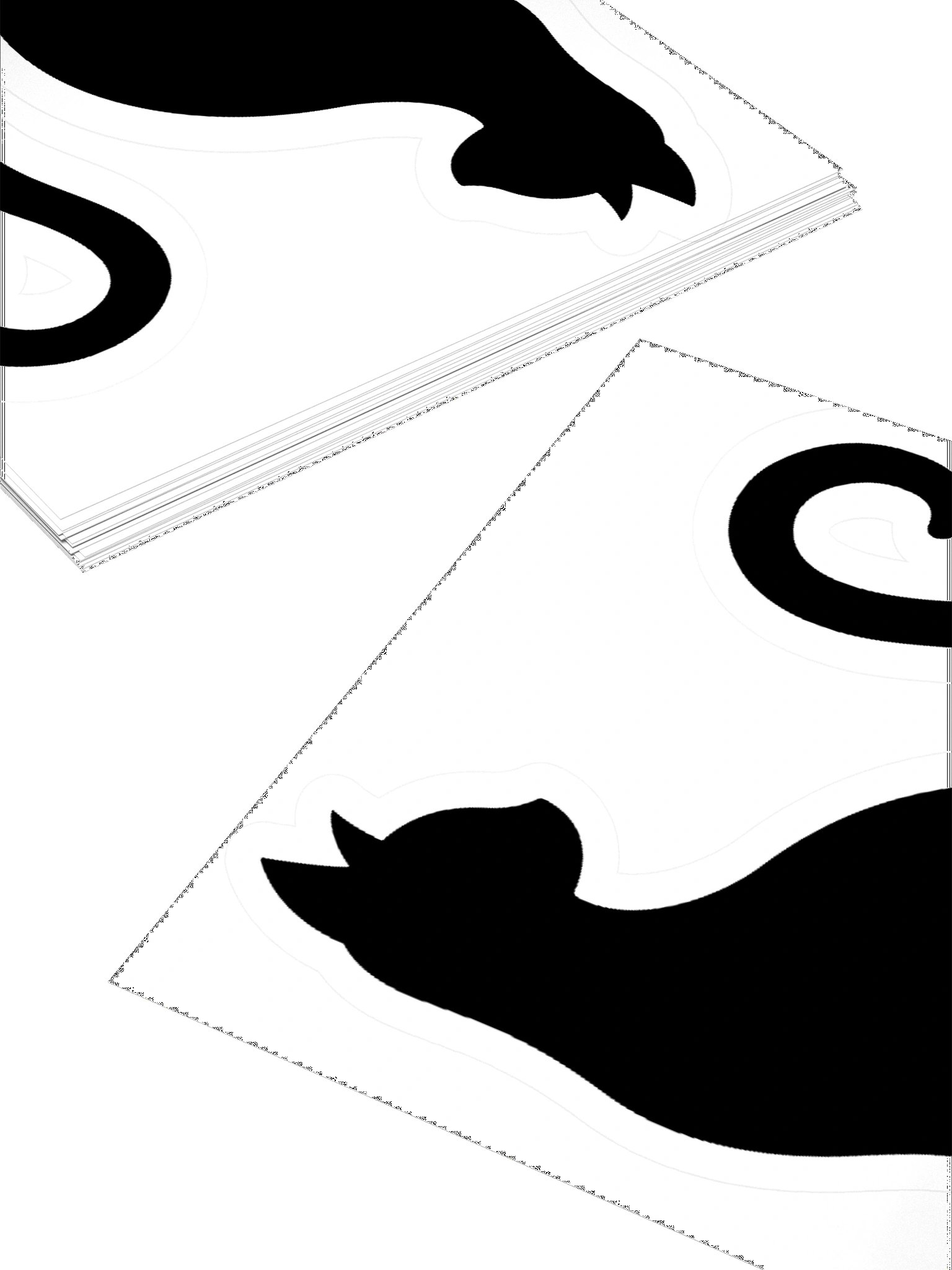 Black Cat 1 Kiss Cut Stickers product image (11)
