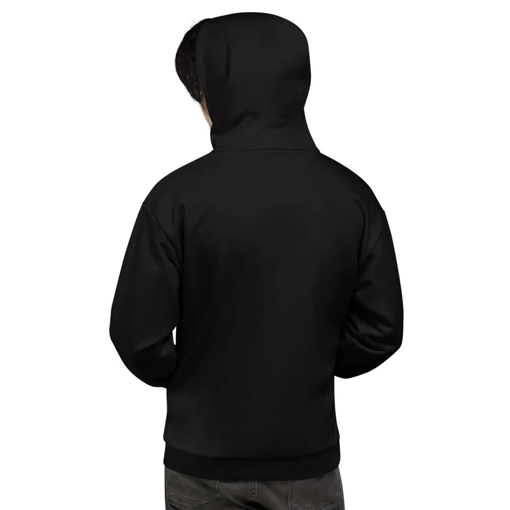 Mellow Ribbon Hoodie (black+orange) product image (4)