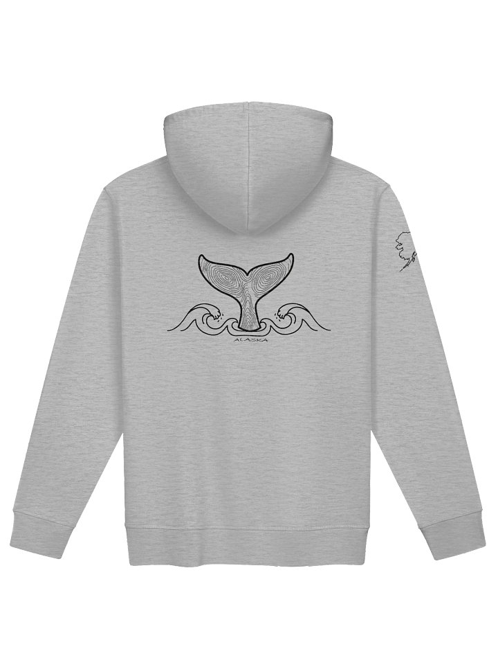 DELUXE "WHALE TAIL" SIDE POCKET HOODY product image (4)