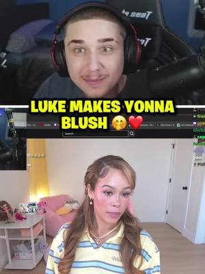 I made her blush 😏 #luke #yonna #lightskin #baddie #viral @Lillukie 