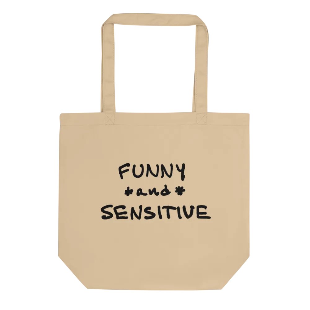 FUNNY *and* SENSITIVE tote bag product image (1)