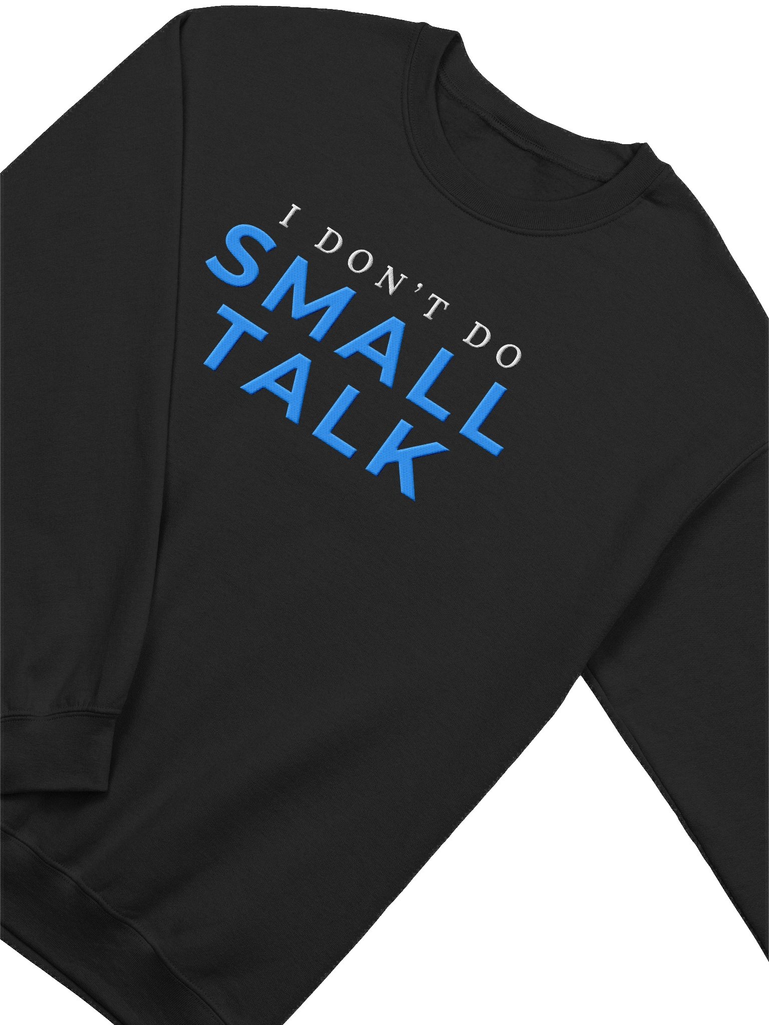 I Don't Do Small Talk Human Design Manifestor Sweatshirt product image (1)