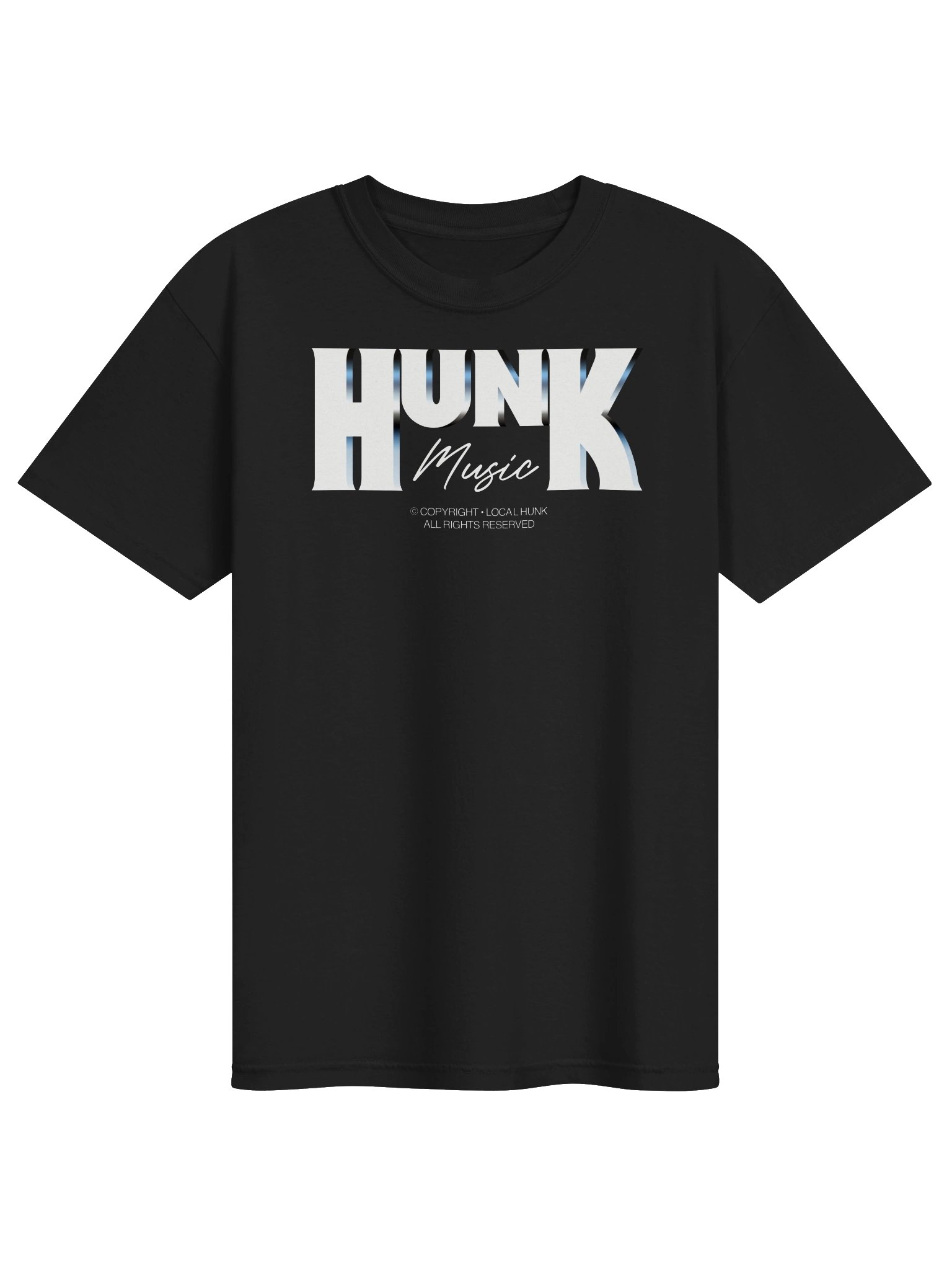 HUNK MUSIC Album Tee product image (1)