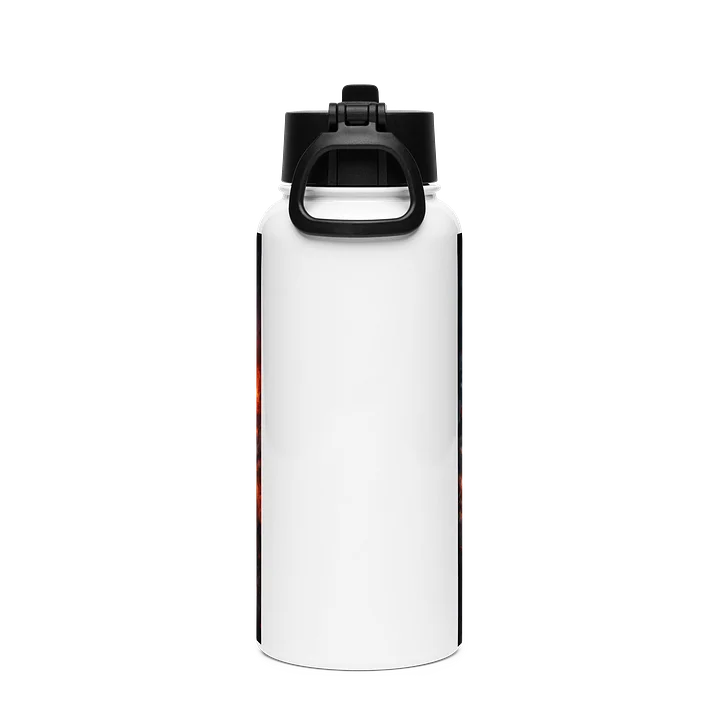 The Trumpinator - Stainless Steel Water Bottle with Foldable Straw product image (2)