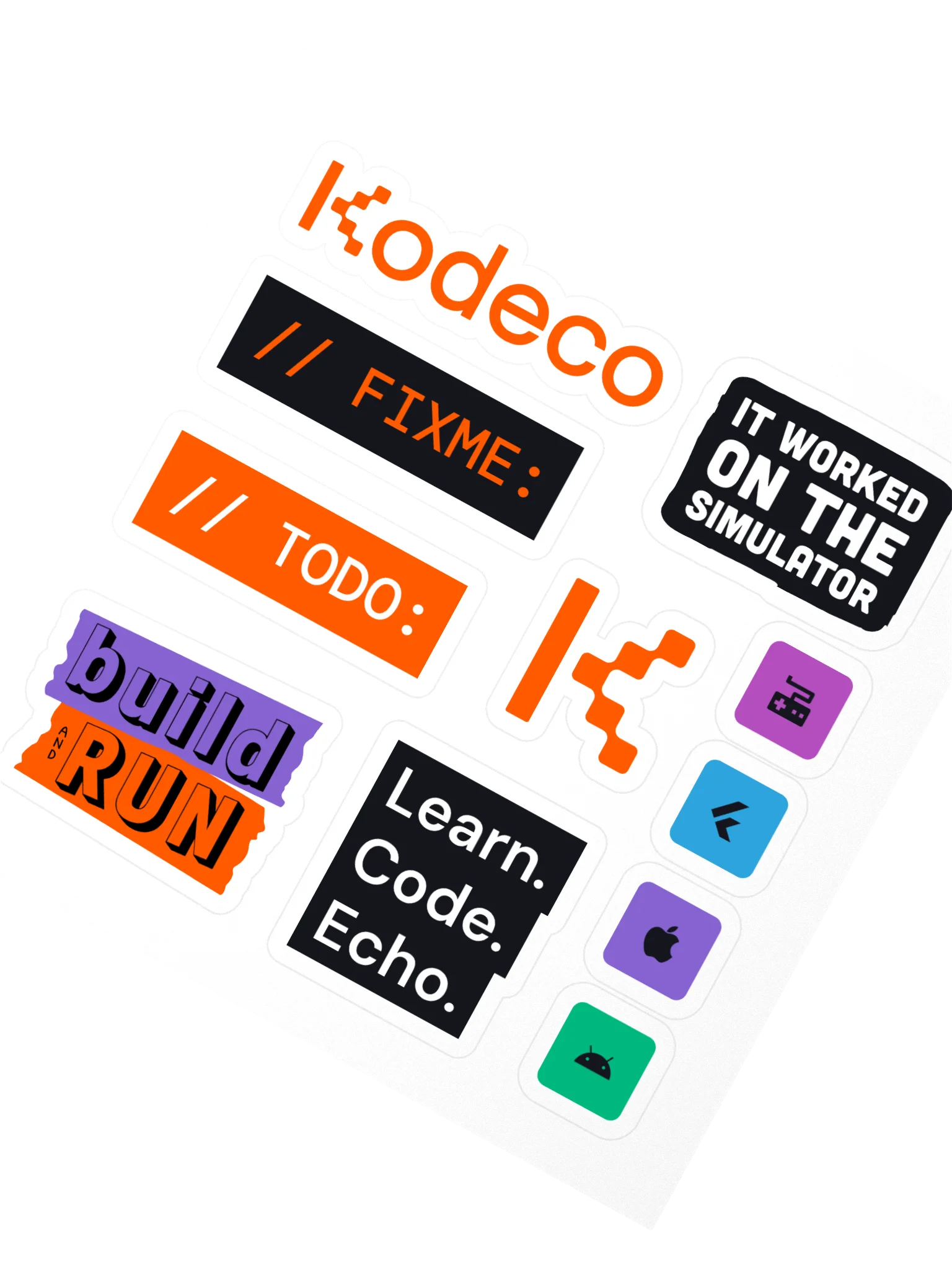 Colorful Code Cuties Sticker Pack product image (2)