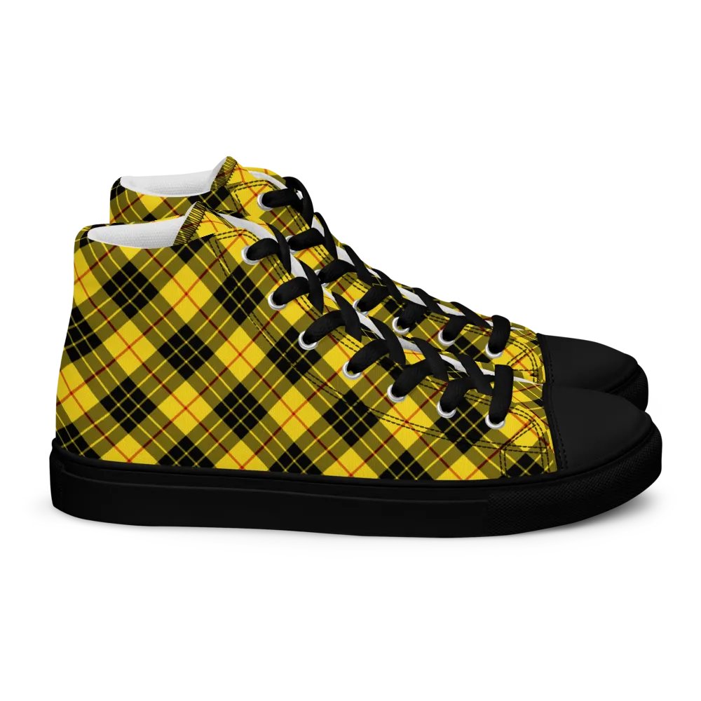 MacLeod Tartan Men's High Top Shoes product image (3)