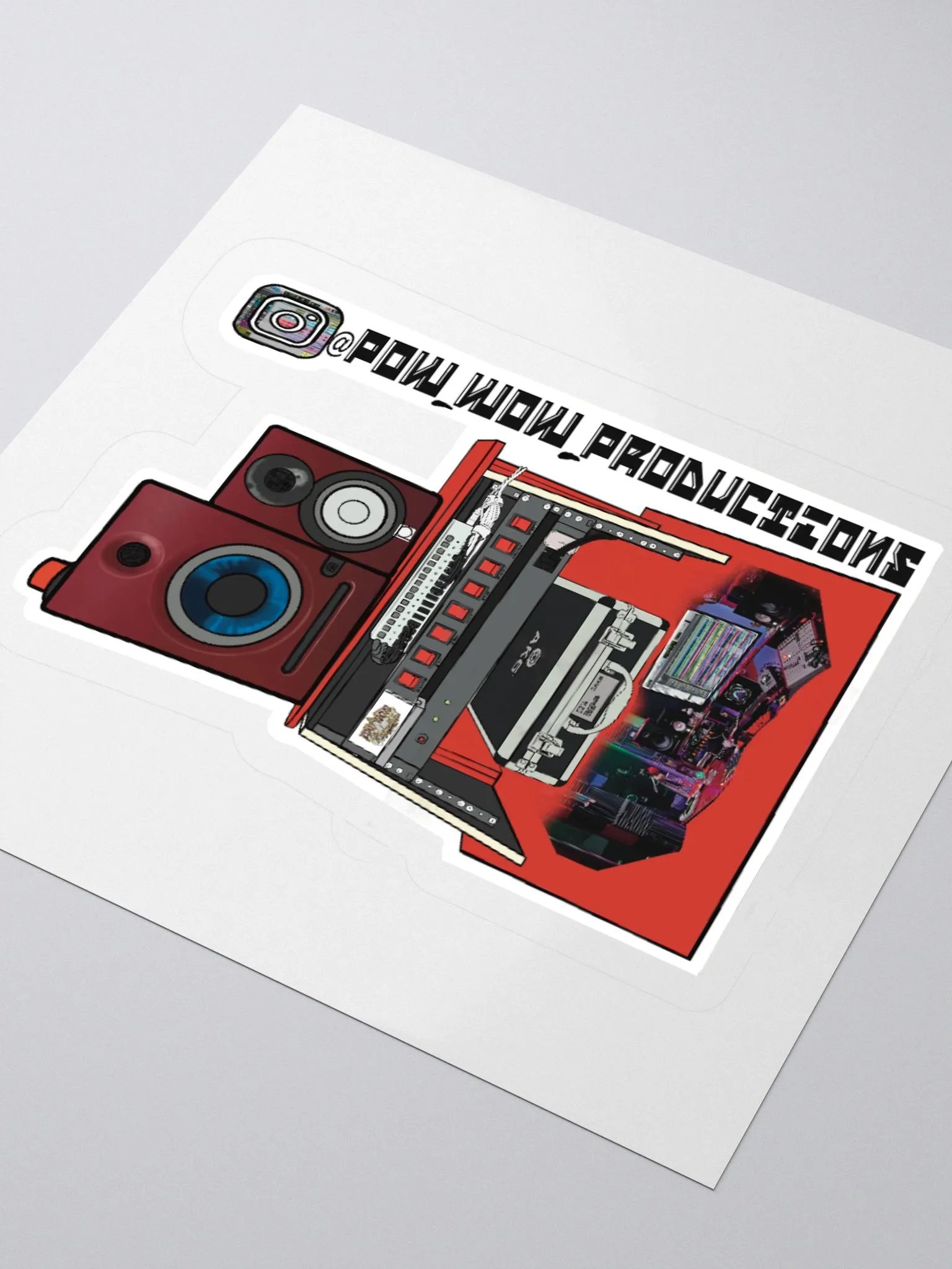 PowWow Studio Sticker #2 product image (3)