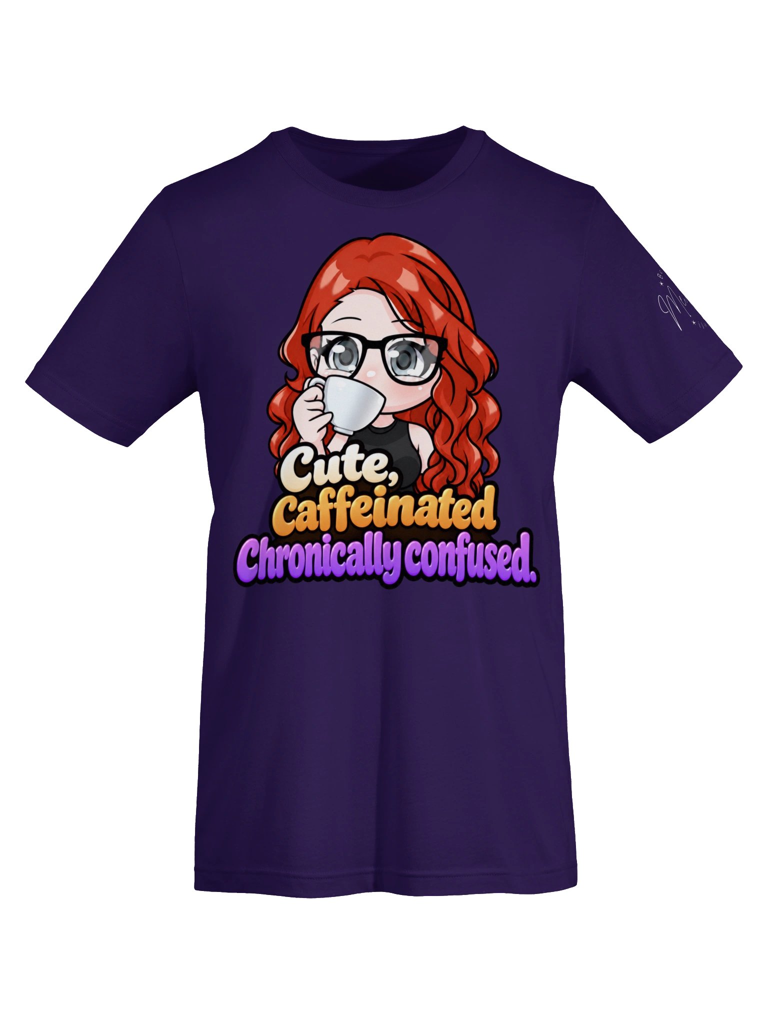 Cute, Caffeinated, and Chronically Confused Tee product image (42)
