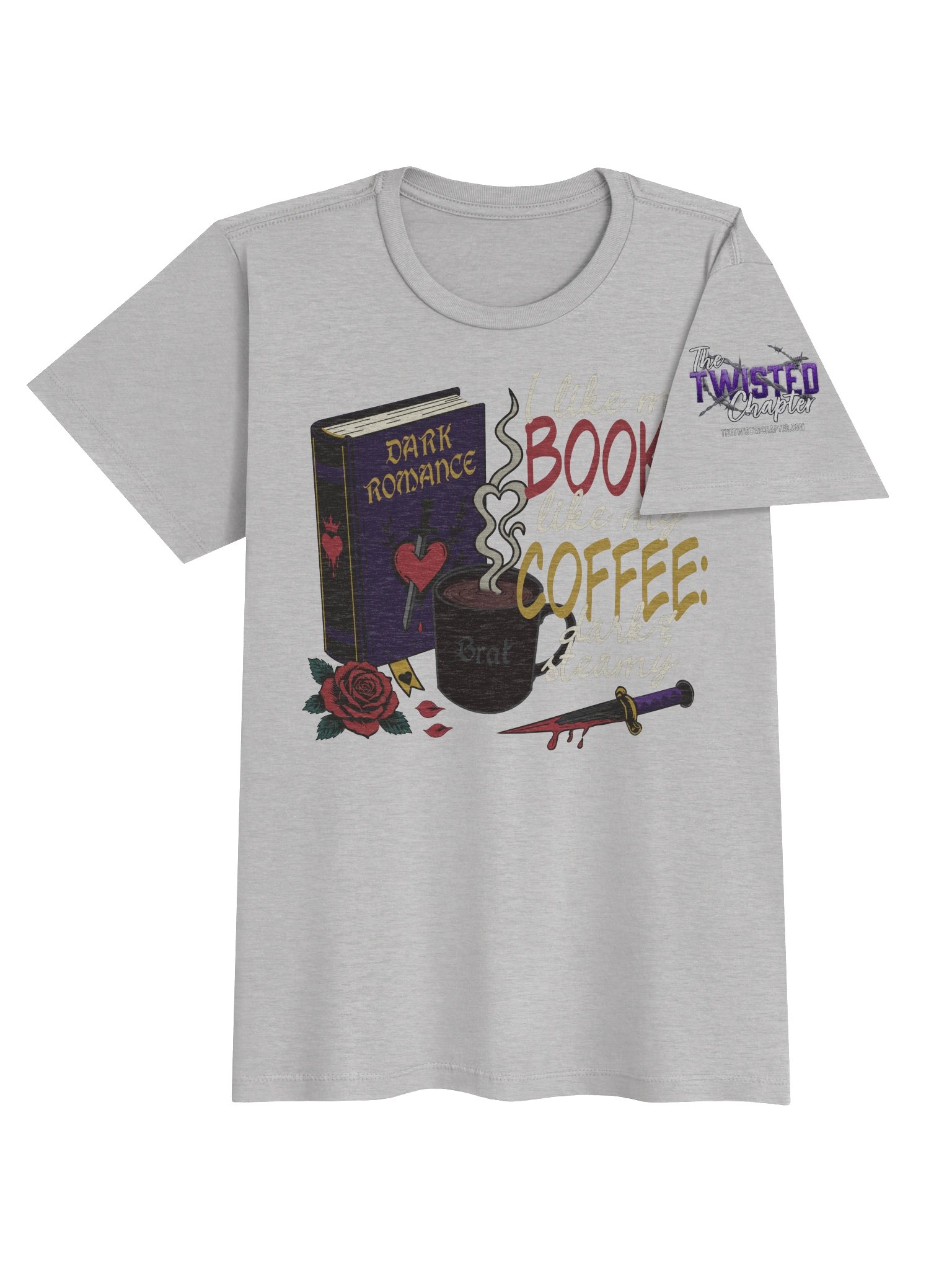 Dark & Steamy (Women's Soft Touch Tee) product image (4)