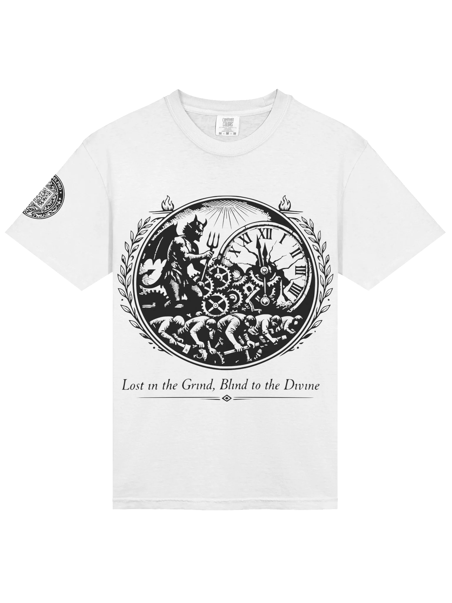 Lost in the Grind (Black on White/Color) product image (83)