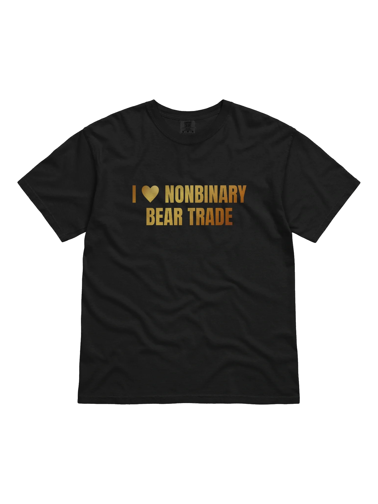 I Heart Nonbinary Bear Trade T-Shirt