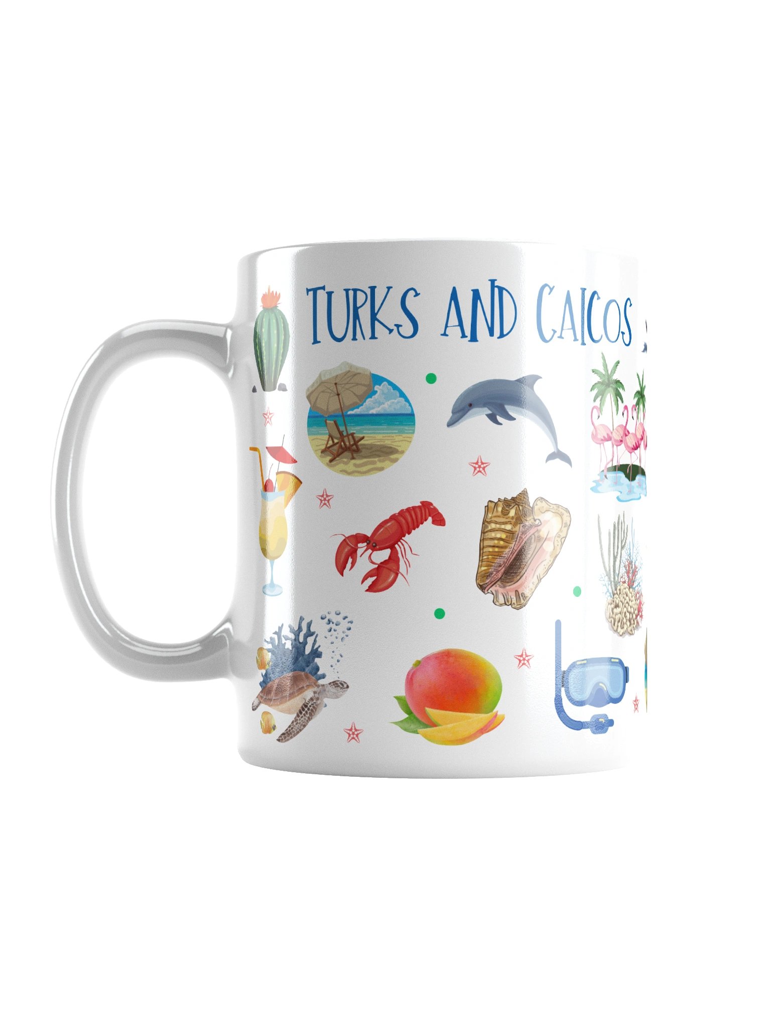 Turks and Caicos Collage Mug product image (1)