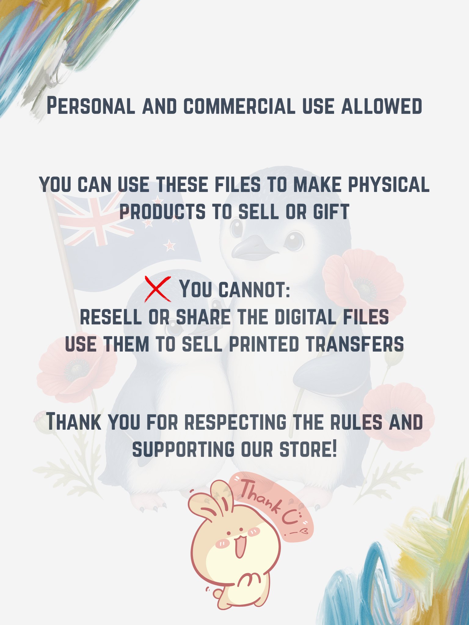 Little Penguins Remember – ANZAC Day Wildlife Digital Print product image (8)