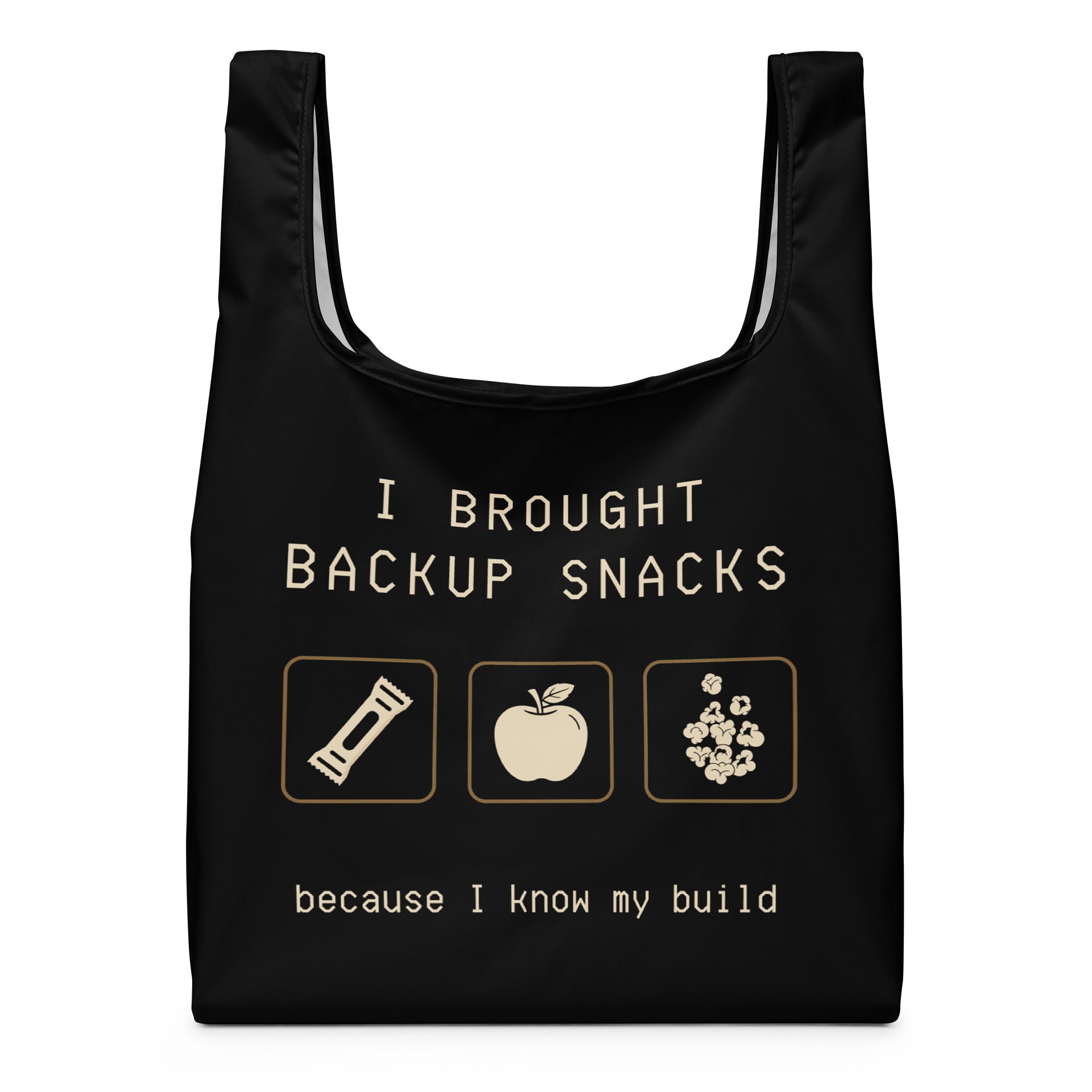 Backup Snacks Shopping Bag | Chronic Illness Spoonie Reusable Bag product image (1)