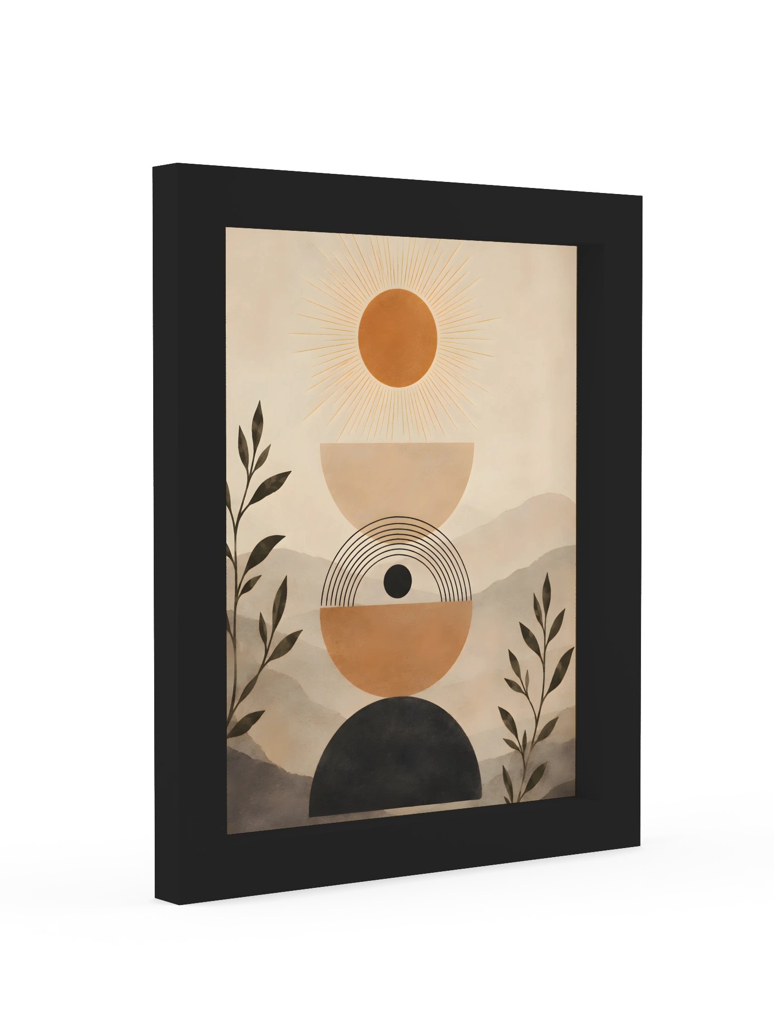 Solara — Boho Sun & Earth Geometric Wall Art product image (12)