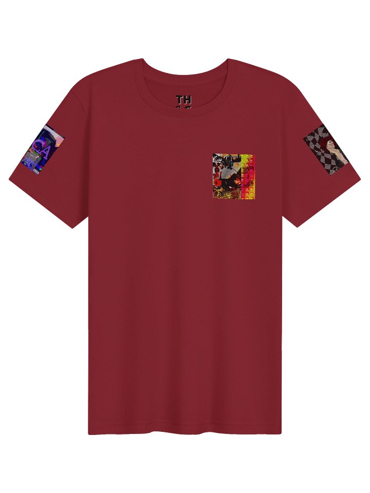 Tee - thaddeus & crimson Cardinal Red product image (1)