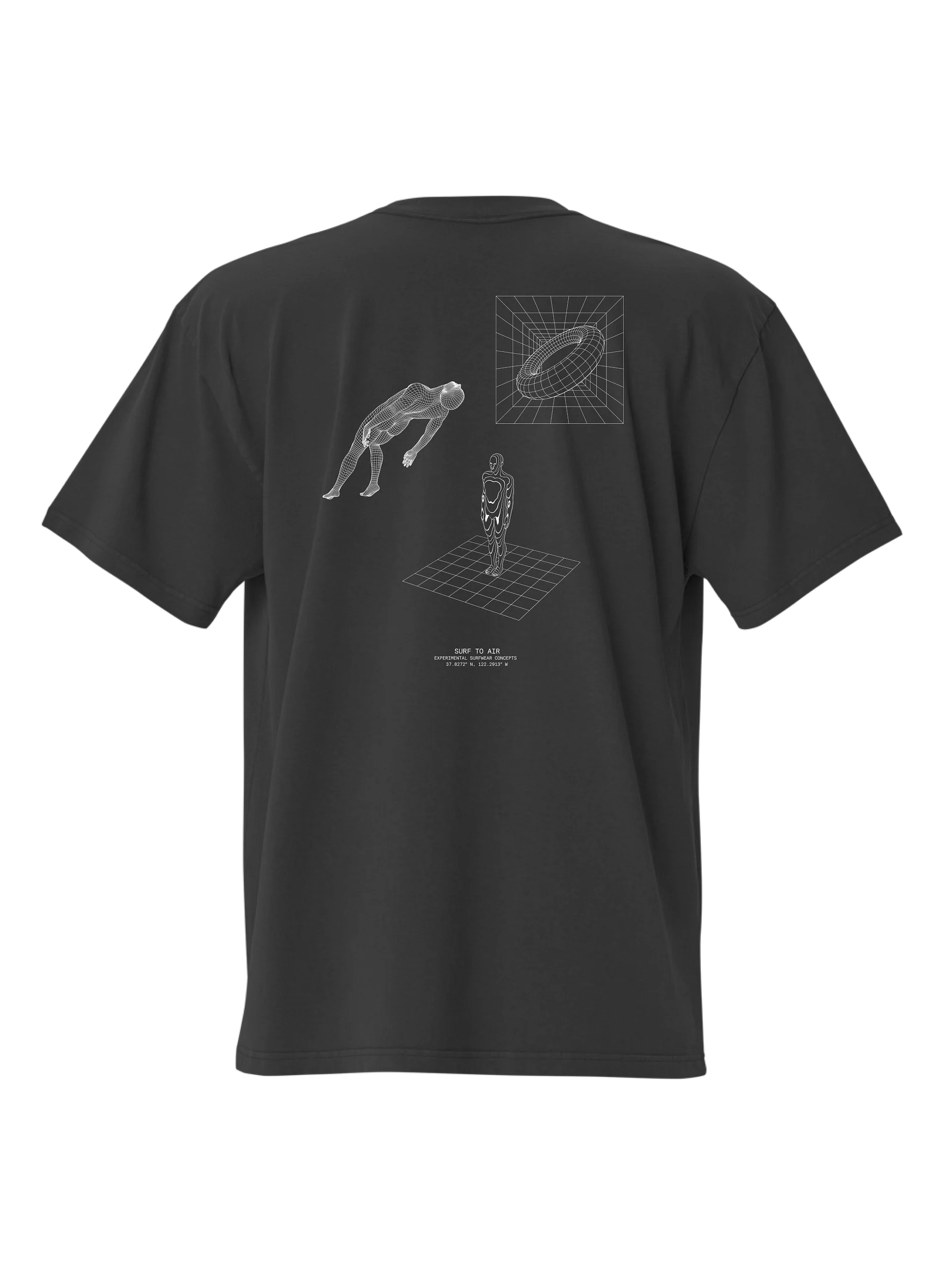 Ascend | Oversized Tee (Faded Black) product image (1)