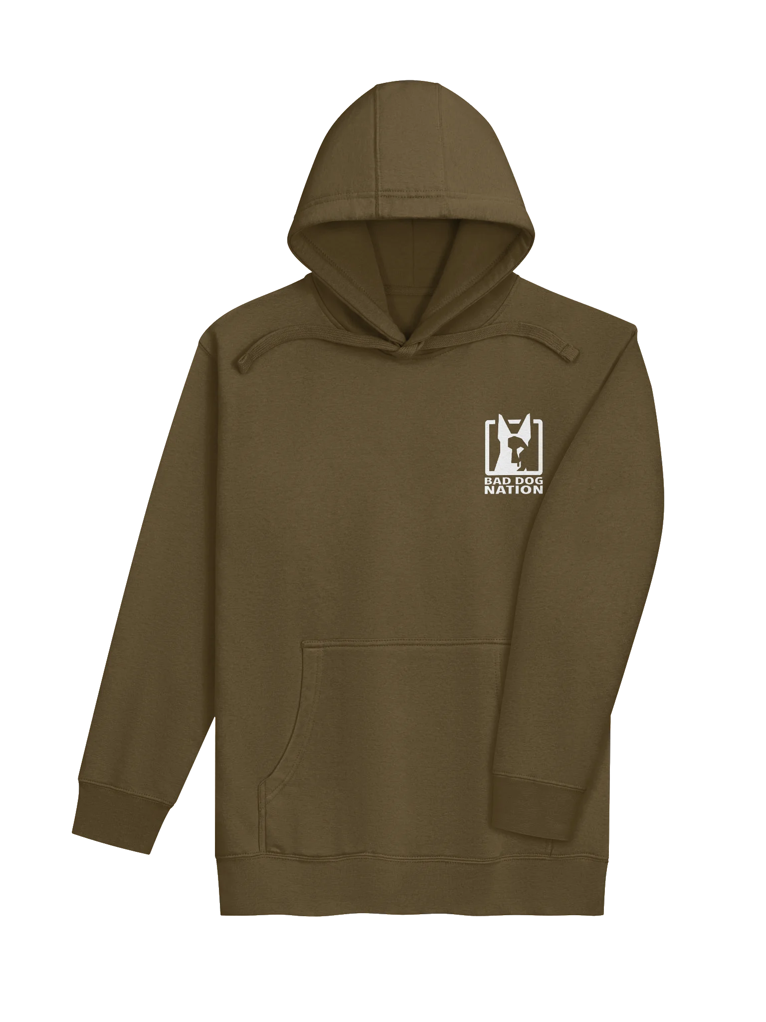 Run Your Dog Not Your Mouth - Premium Adult Unisex Hoodie **New Larger Image product image (4)