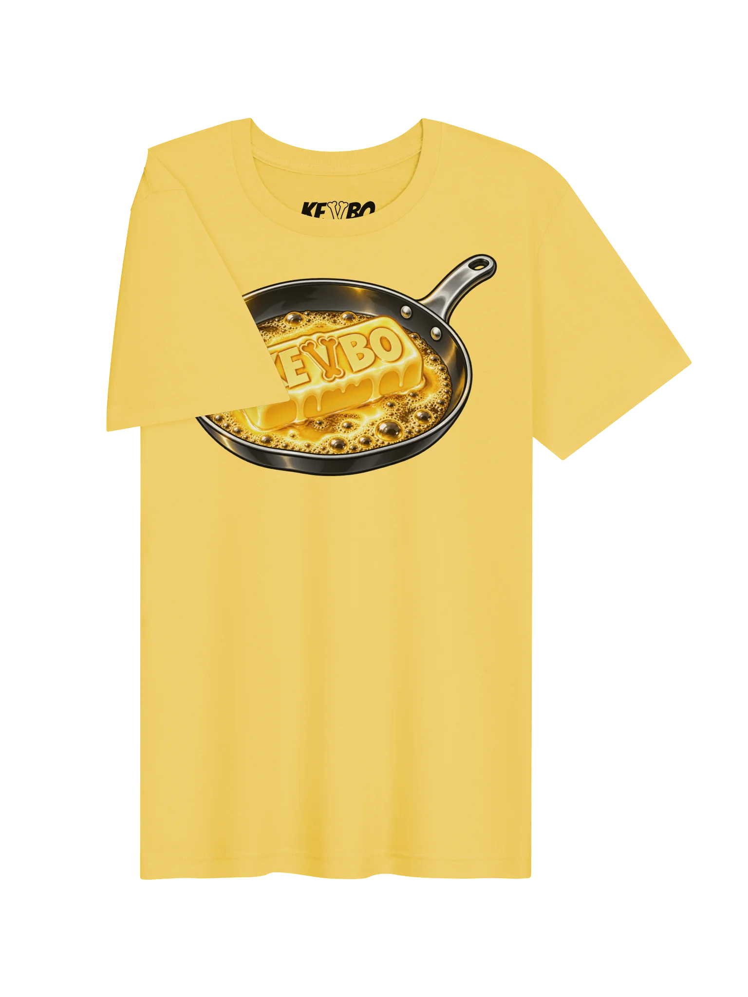 KEVBO X BUTTER "Sizzling Butter" ADULT Yellow T-Shirt product image (3)