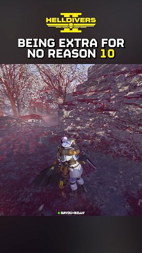 Being Extra for No Reason 10 💁‍♂️ #helldivers2 #gaming #gamingclips #gamingfunny #xbox