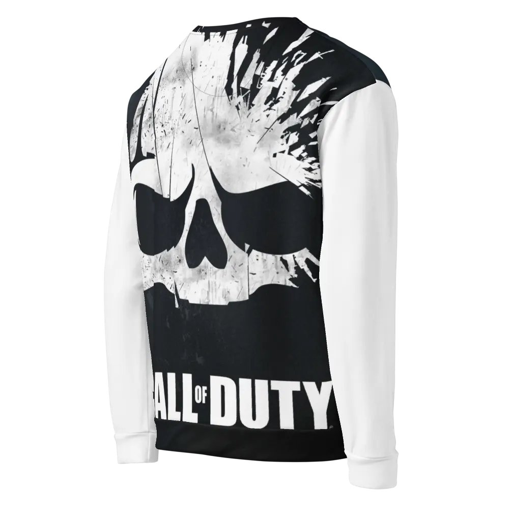 Shattered Skull Call of Duty Sweatshirt product image (6)