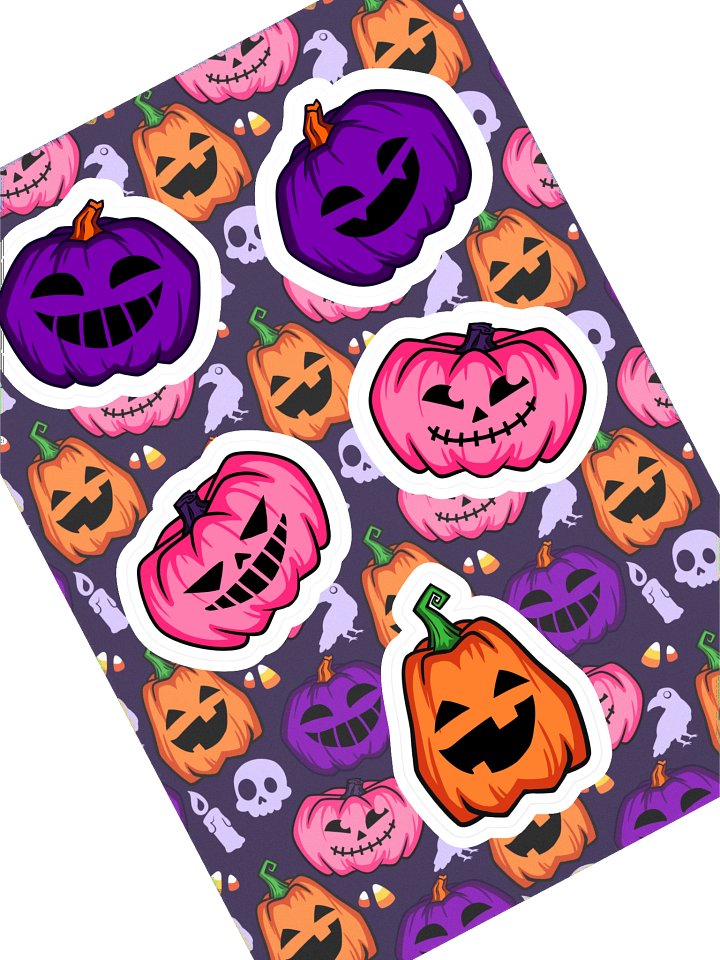 Pumpkin Sticker Sheet product image (1)