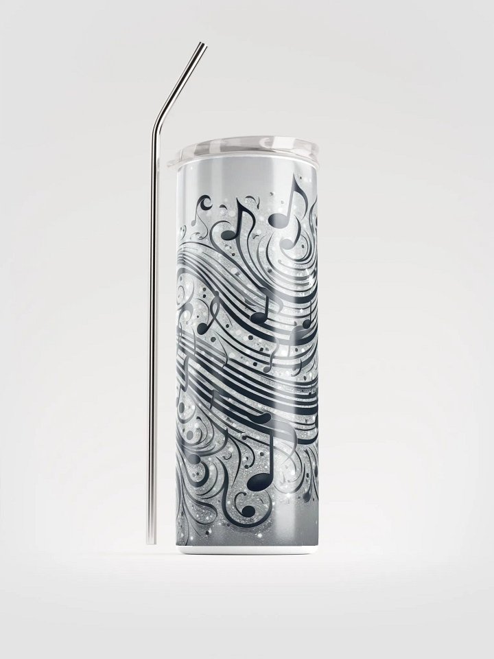 Rhythmic Notes Stainless Steel Tumbler product image (1)