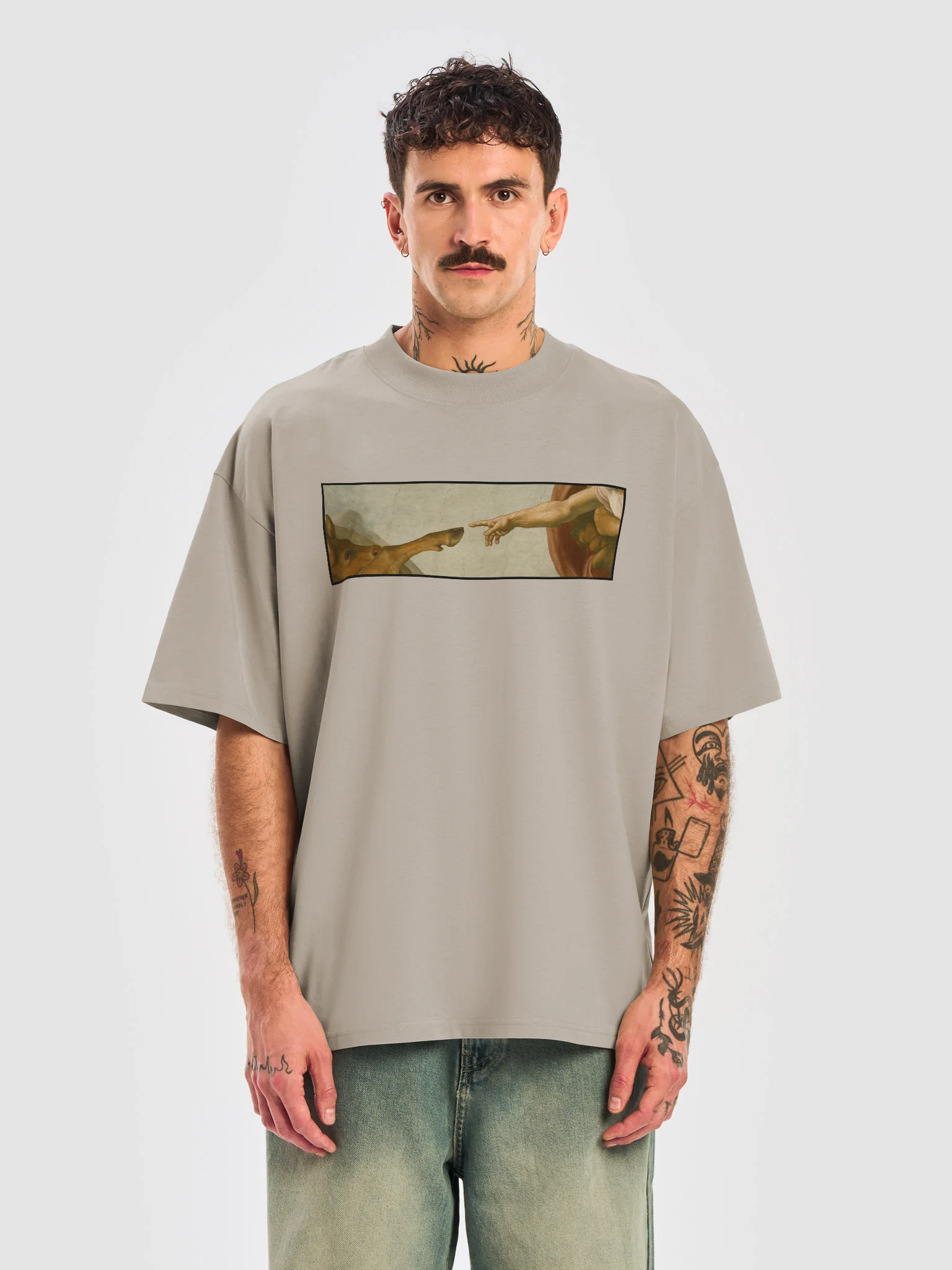The Creation Of Animals Oversized Tee product image (3)