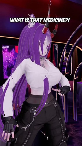 The Most Questionable Medicine Name #clutzymina #funnyclip #vrchat #comedy #fyp #vtuber