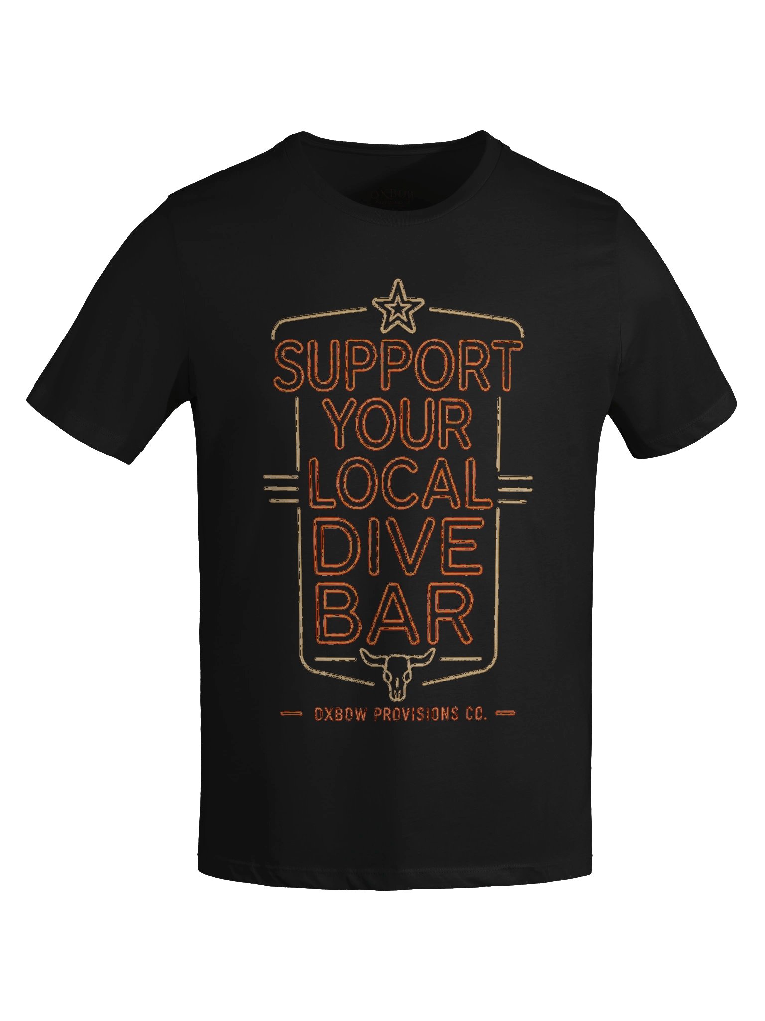 Support Your Local Dive Bar Boxy Tee product image (7)