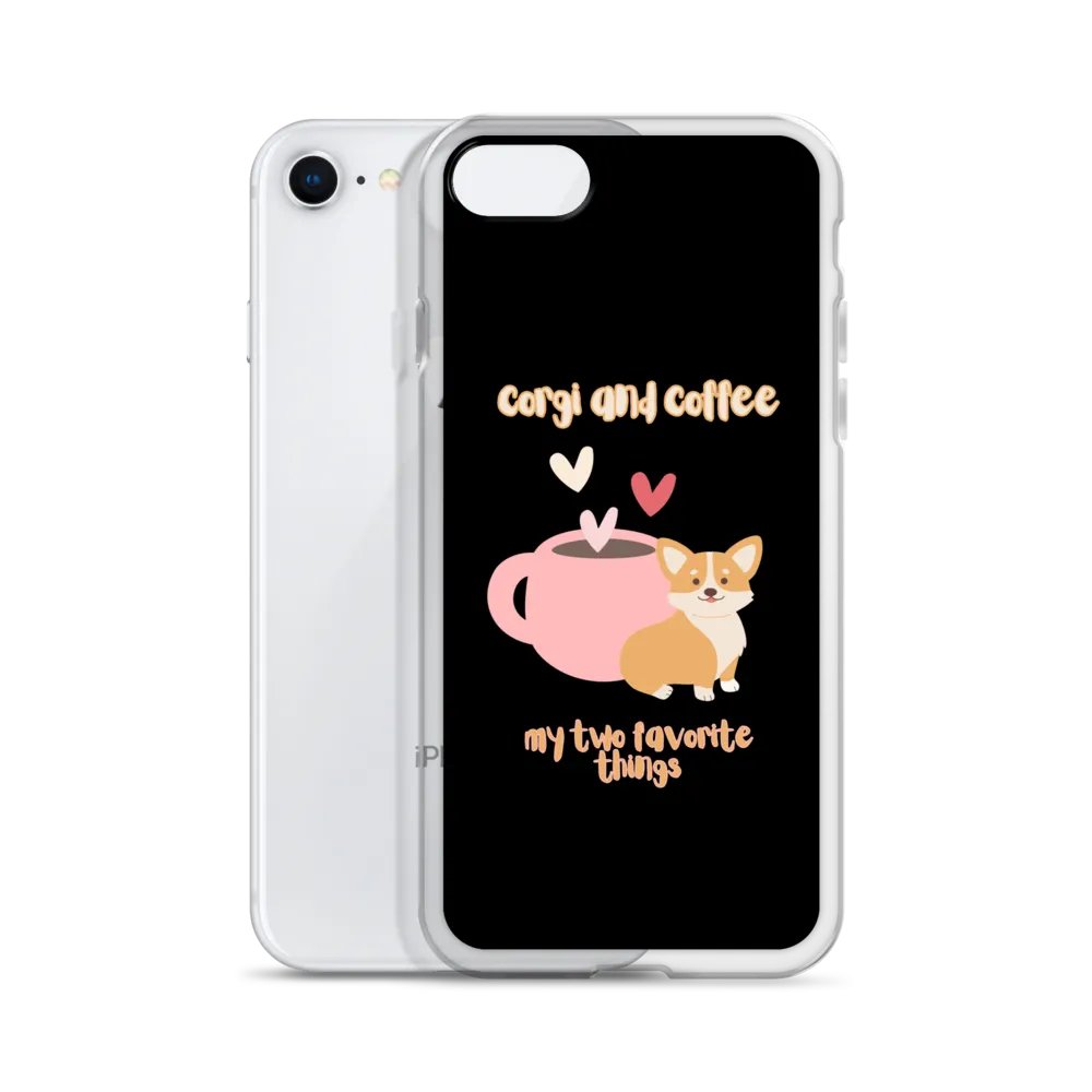 Corgi & Coffee Love iPhone Case product image (2)