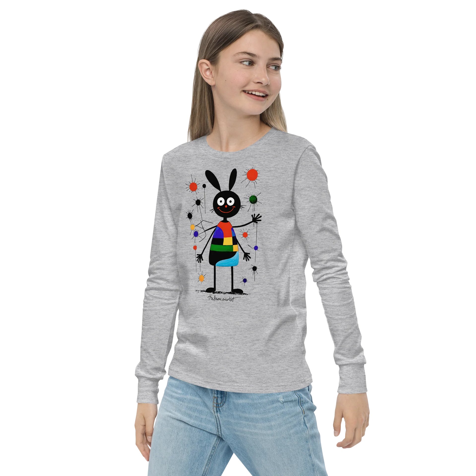Bella+Canvas Youth Long Sleeve T-Shirt product image (3)