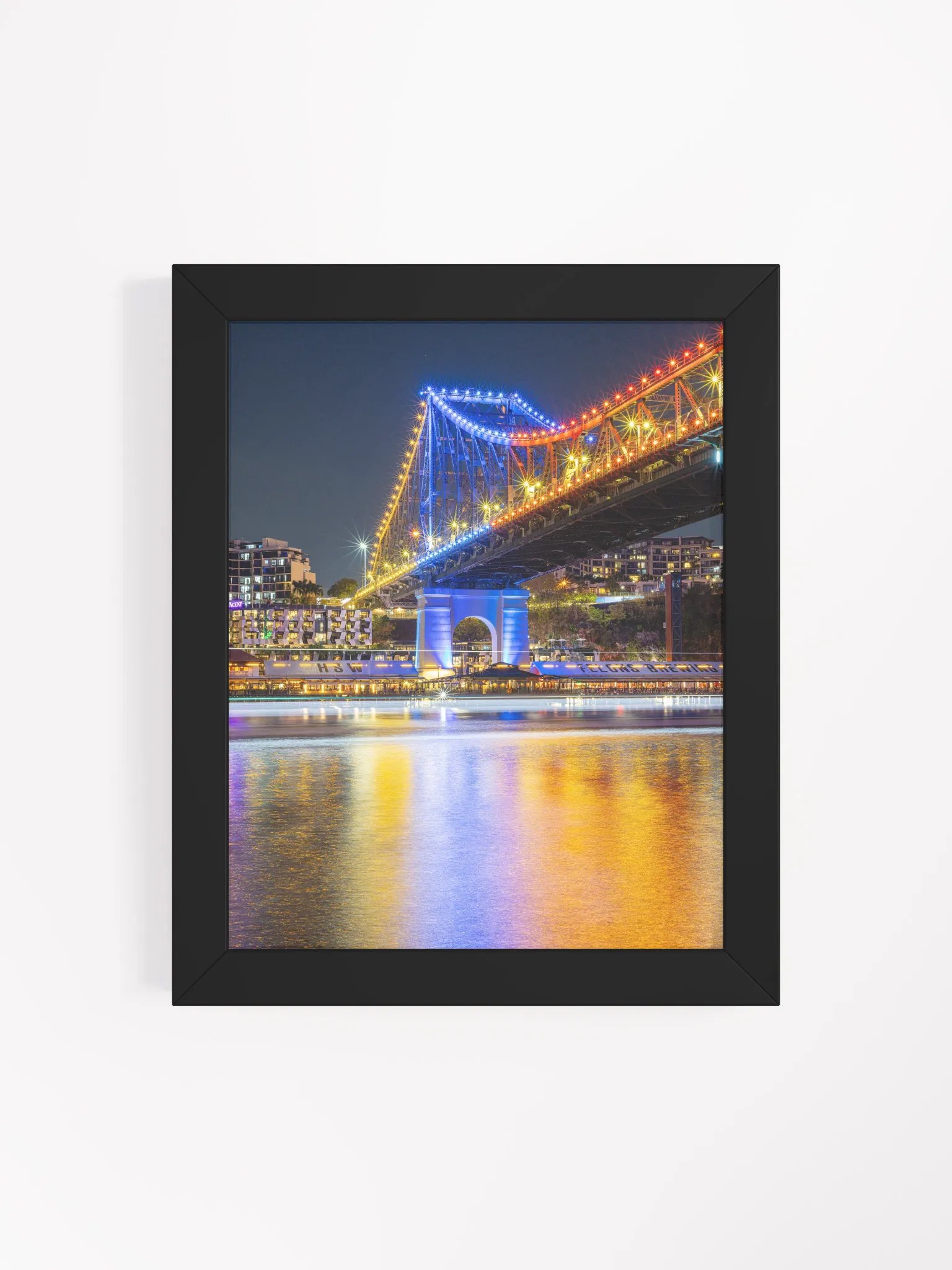 Brisbane at Night | Framed product image (4)