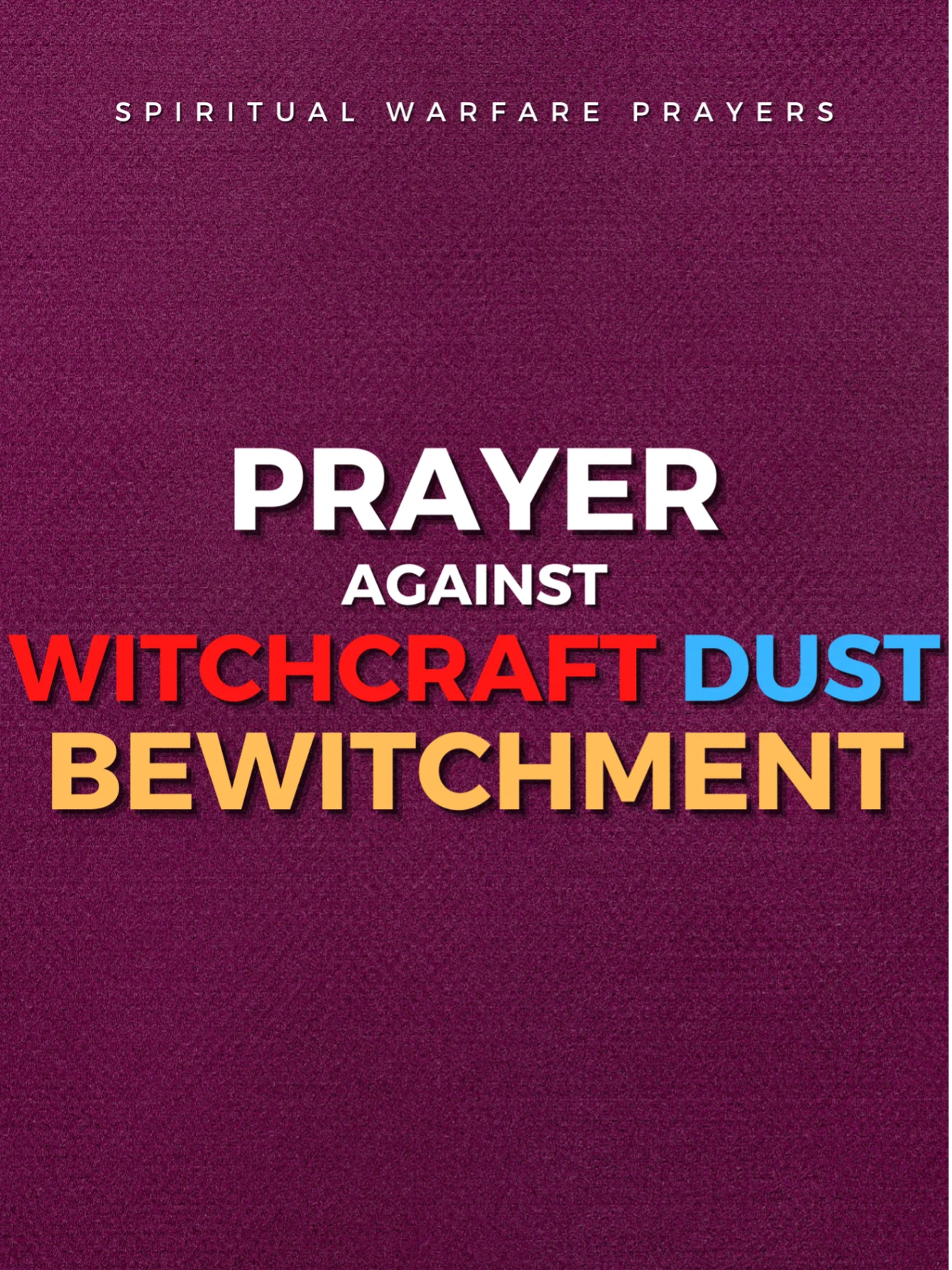 Prayer Against Witchcraft Dust Bewitchment product image (1)