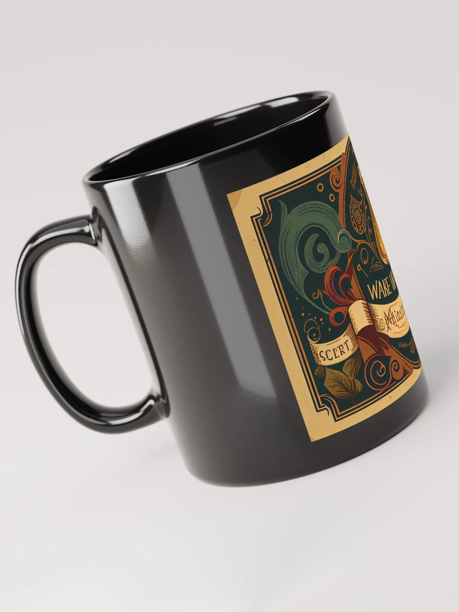 Potion Label I Mug Black product image (1)