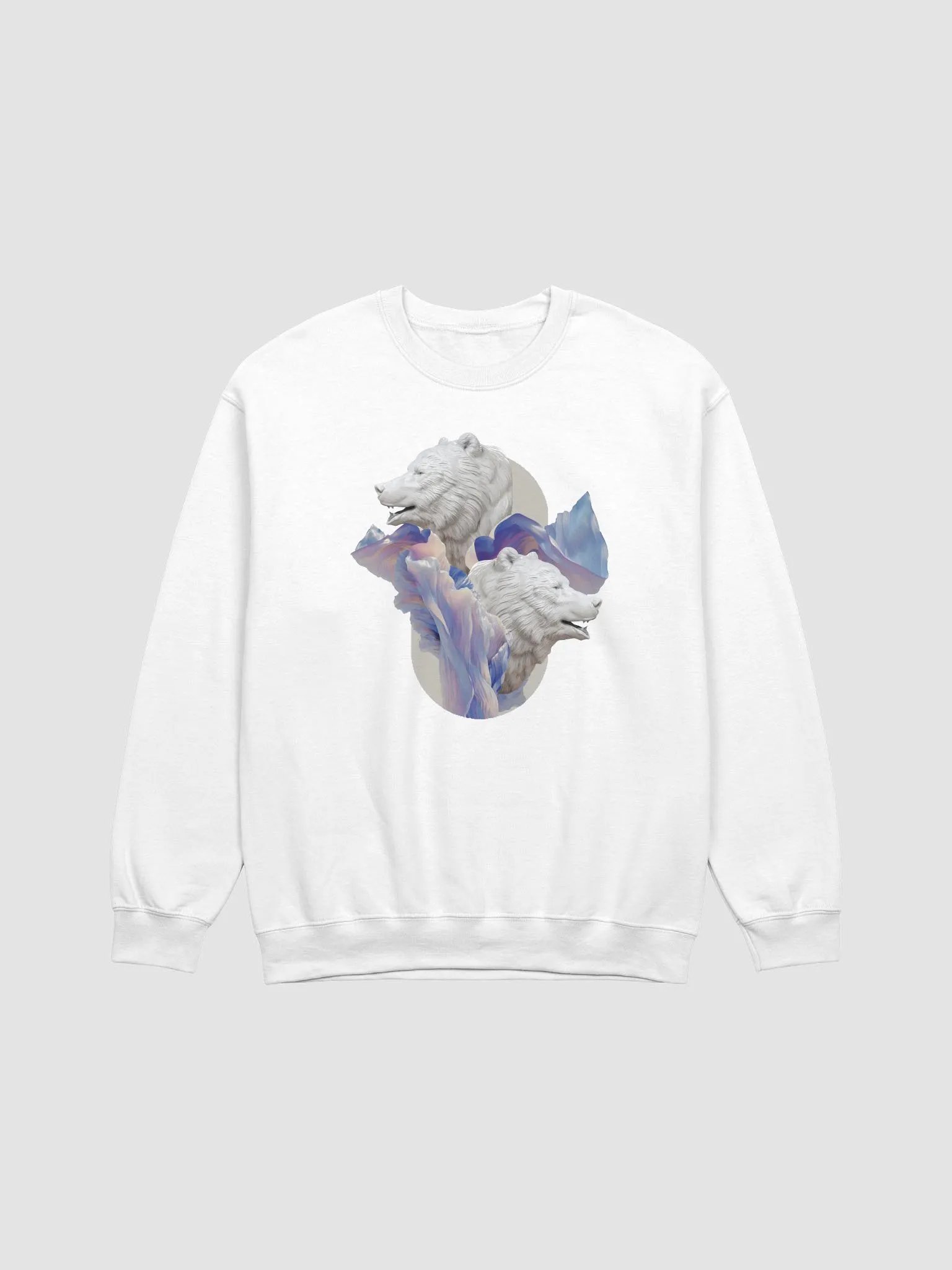 Aurora Borealis Bears Crewneck Sweatshirt product image (1)