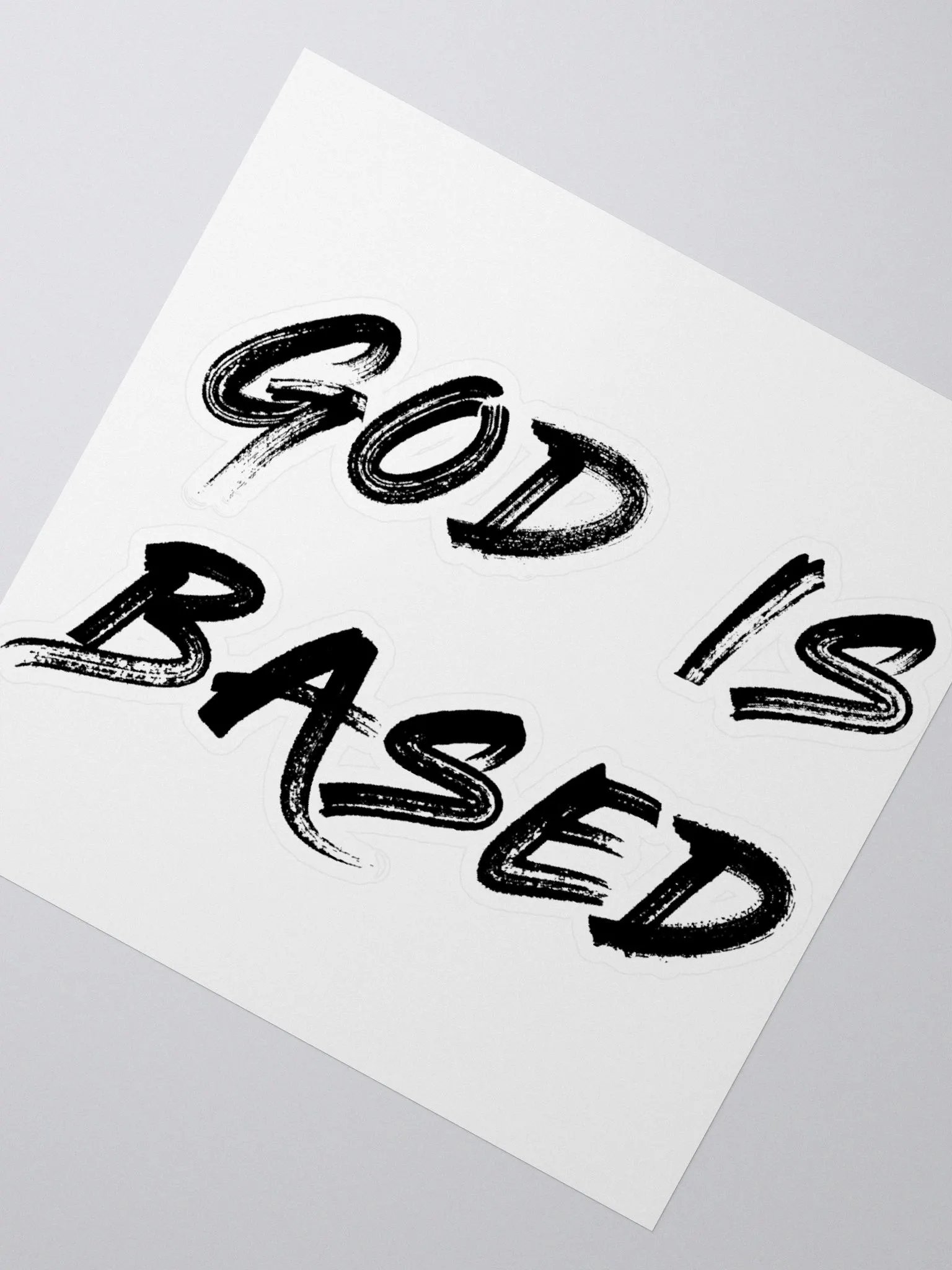 God is Based (Black) product image (5)