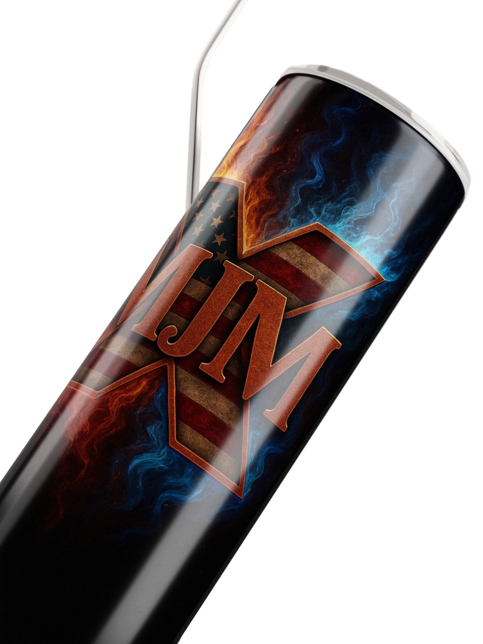 MJM American Flag Flames - Tumbler product image (4)