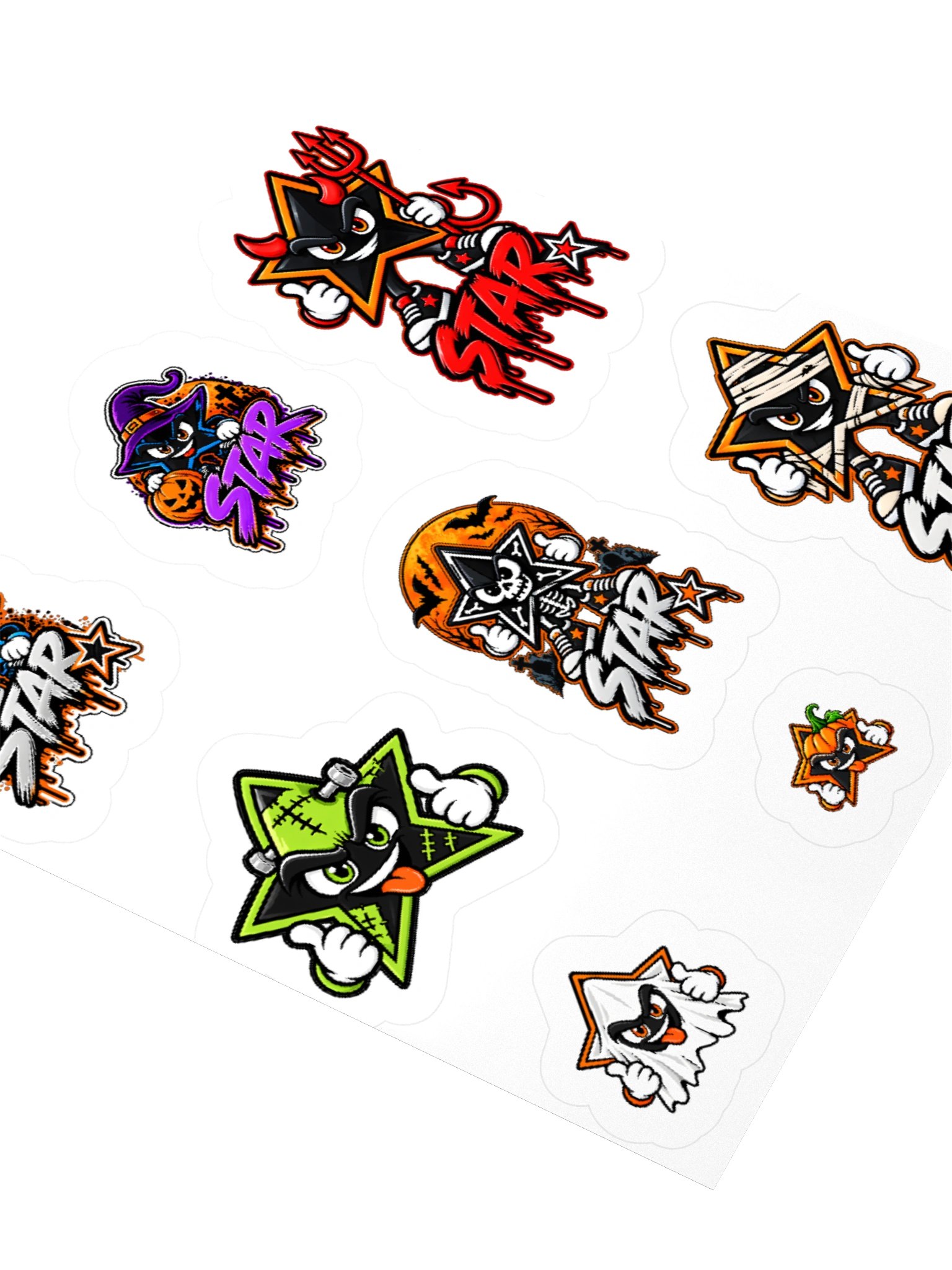 Halloween STAR Sticker Collage product image (3)