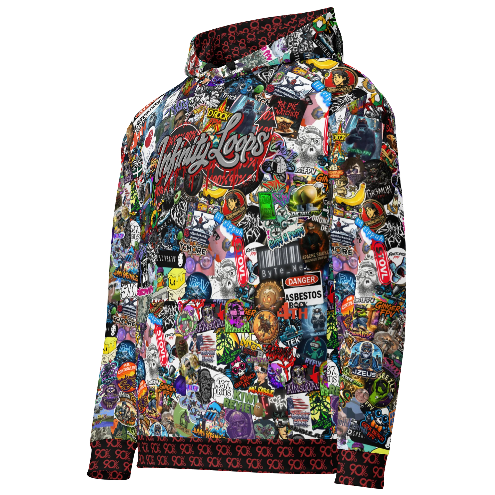2026 Sticker Bomb Hoodie product image (2)