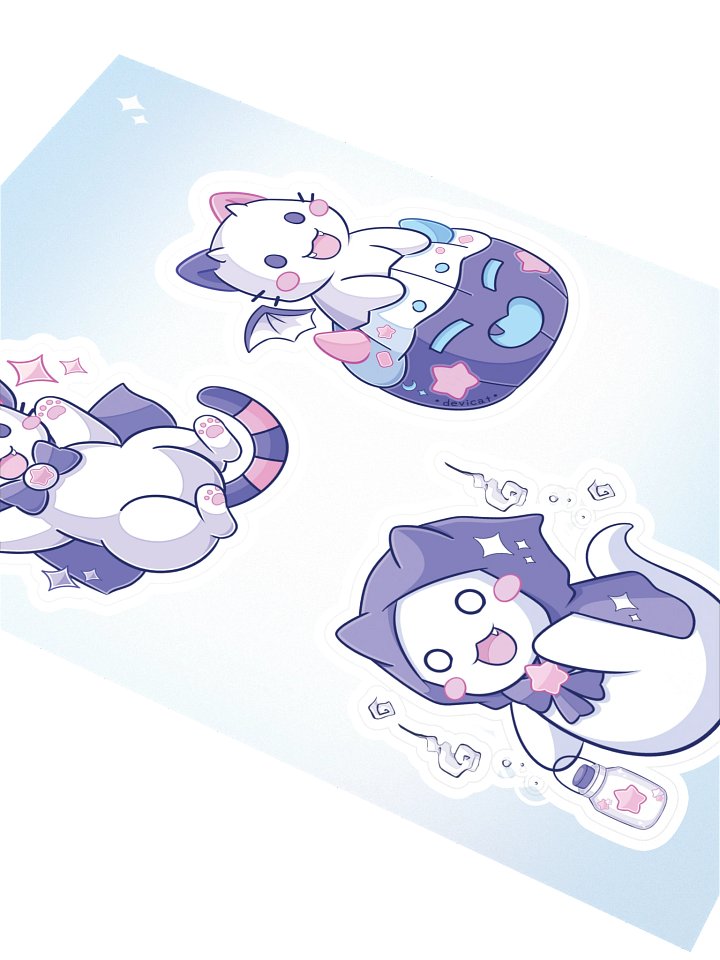 CandiCat Trick or Treat Sticker Sheet product image (2)