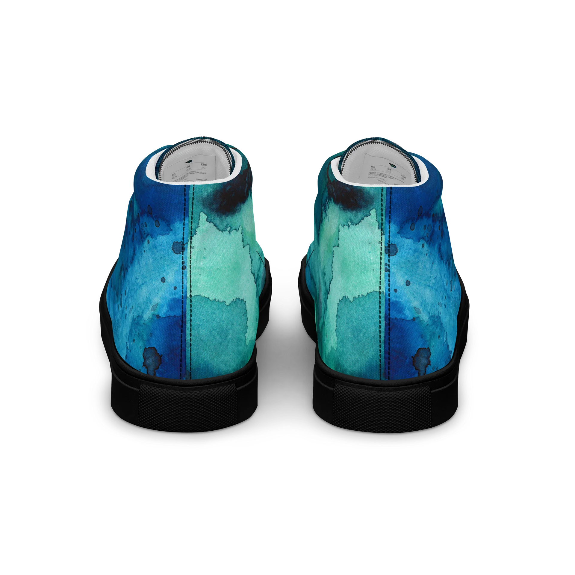 Coherence - Women's Unique Canvas Shoes with Watervolour Design product image (4)