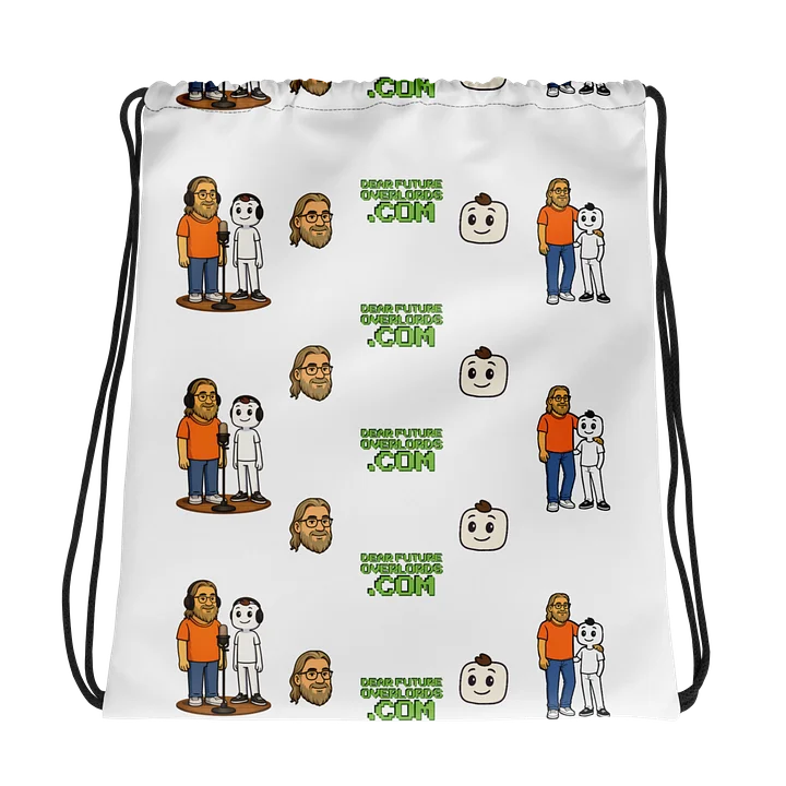 Dear Future Overlords Drawstring Bag product image (1)