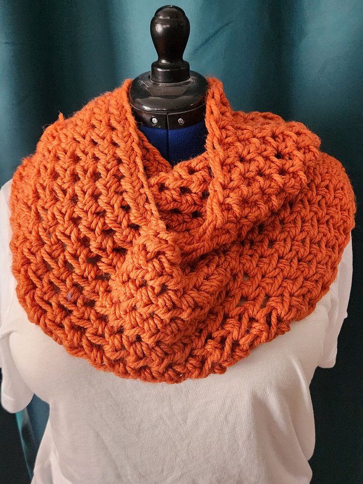 Pumpkin Spice Infinity Scarf product image (1)